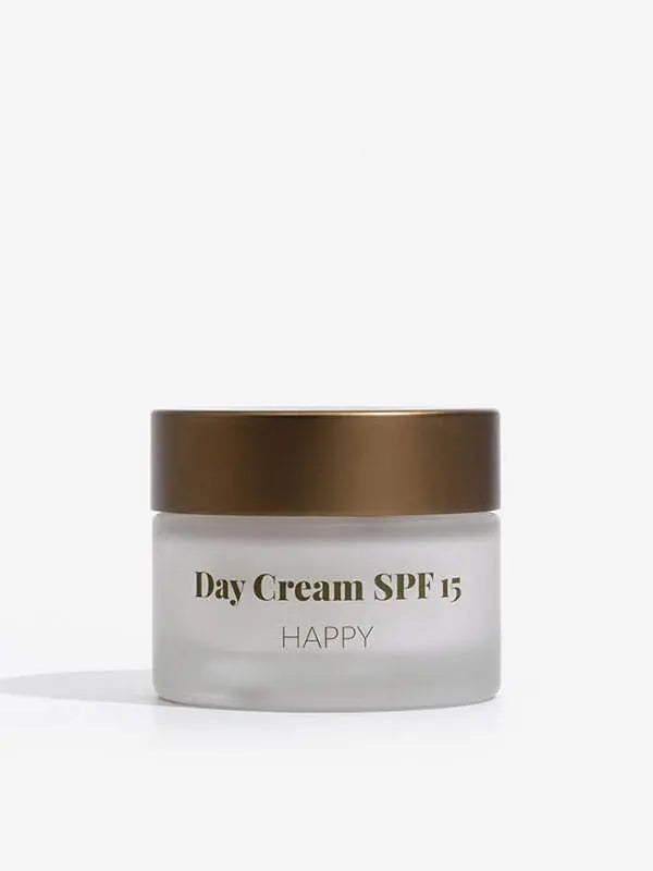 Eine Dose des Feuchtigkeitsspendende Tagescreme LSF 15 steht auf einem weißen Hintergrund.