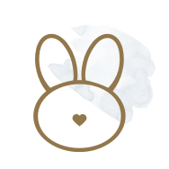 Icon mit Hase und Herznase