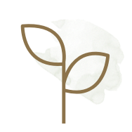 Icon mit Pflanze